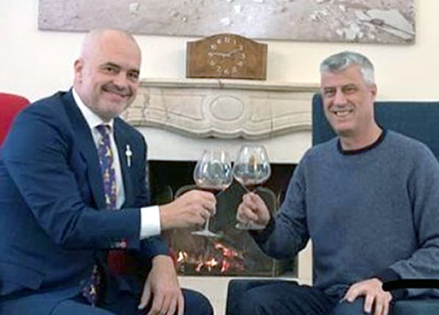 Тачи брише границу са Албанијом